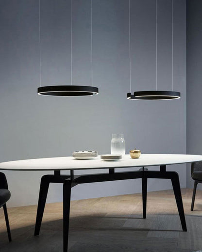Lustre LED WOMO Noir et Or - WM2009