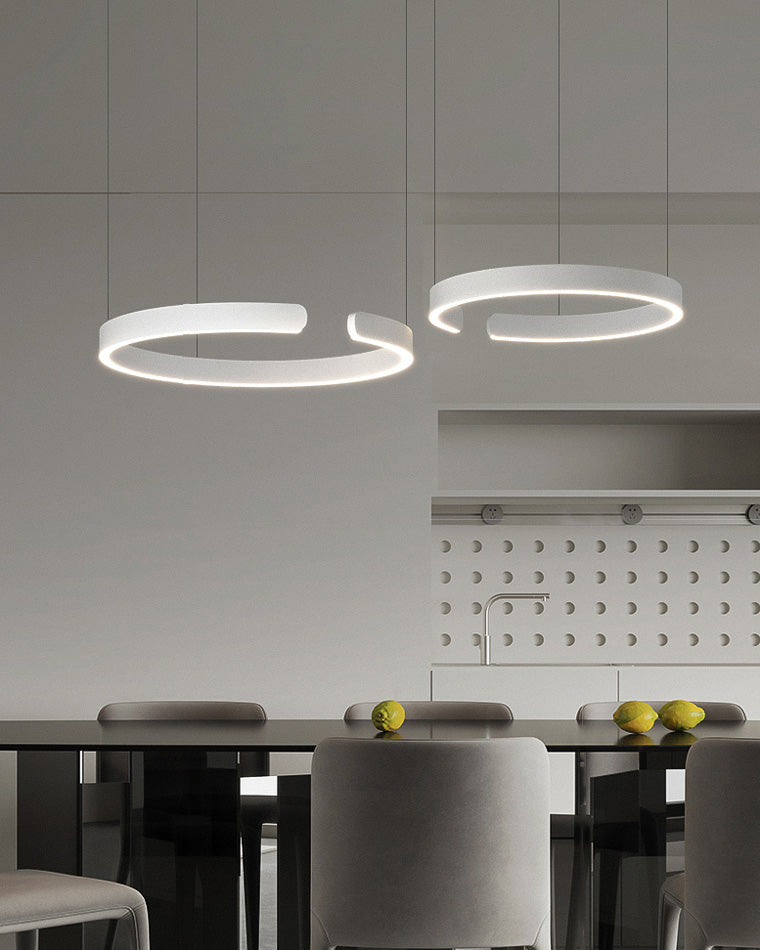Lustre LED WOMO Noir et Or - WM2009