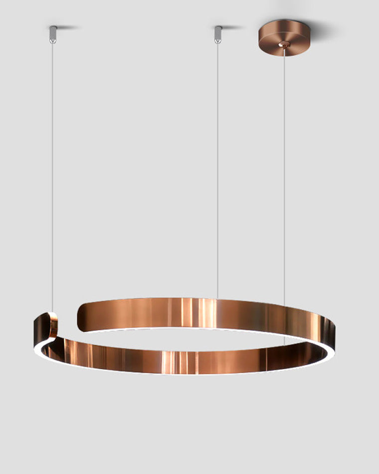 Lustre LED WOMO Noir et Or - WM2009