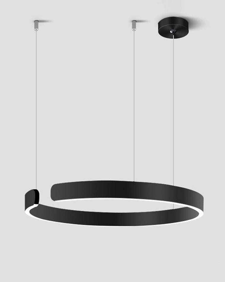 Lustre LED WOMO Noir et Or - WM2009
