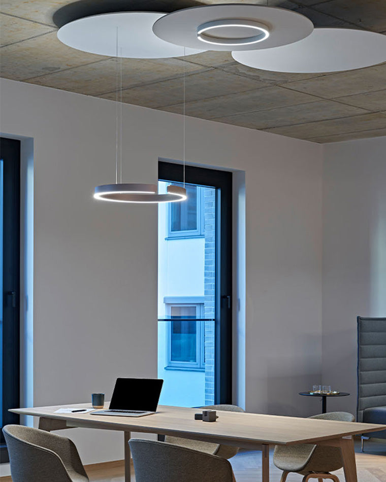 Lustre LED WOMO Noir et Or - WM2009