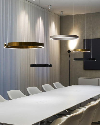 Lustre LED WOMO Noir et Or - WM2009