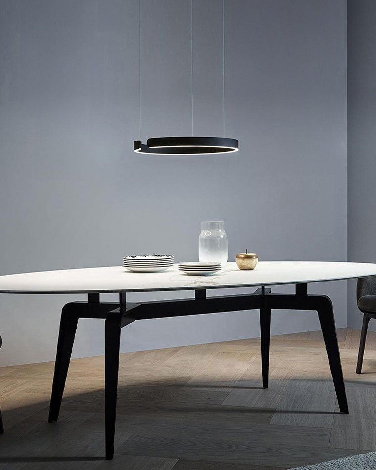 Lustre LED WOMO Noir et Or - WM2009