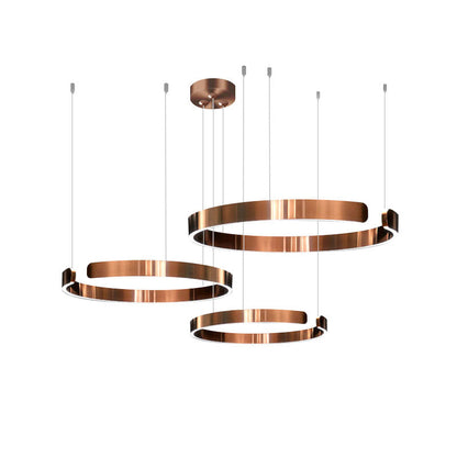 Lustre LED WOMO Noir et Or - WM2009