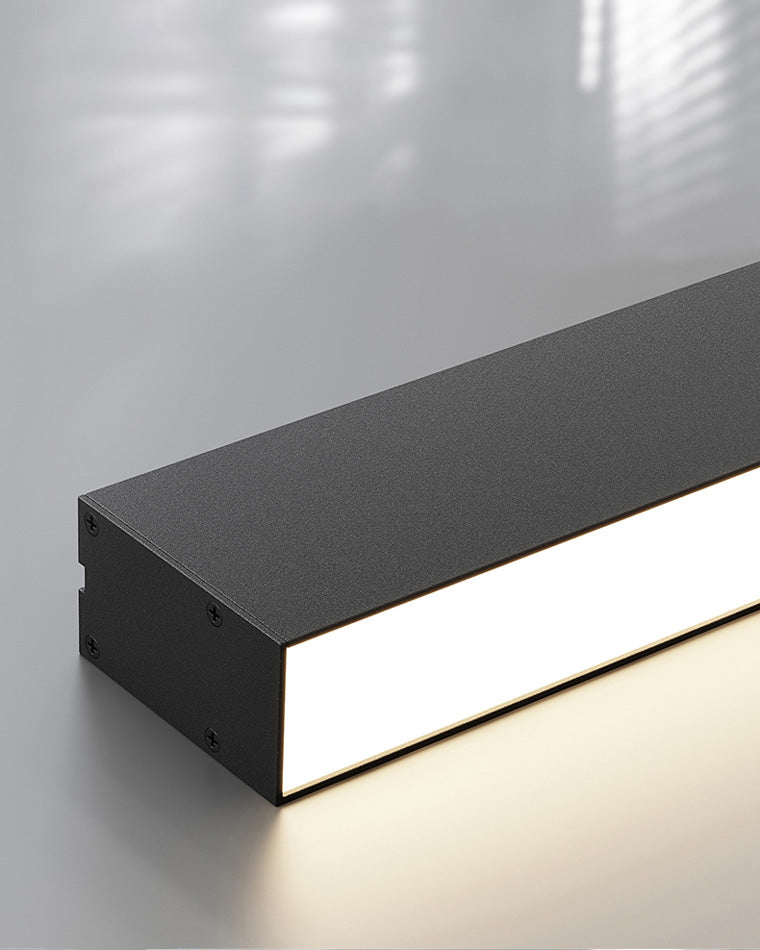 Plafonnier LED linéaire WOMO pour couloir, long et étroit, en métal - WM1003
