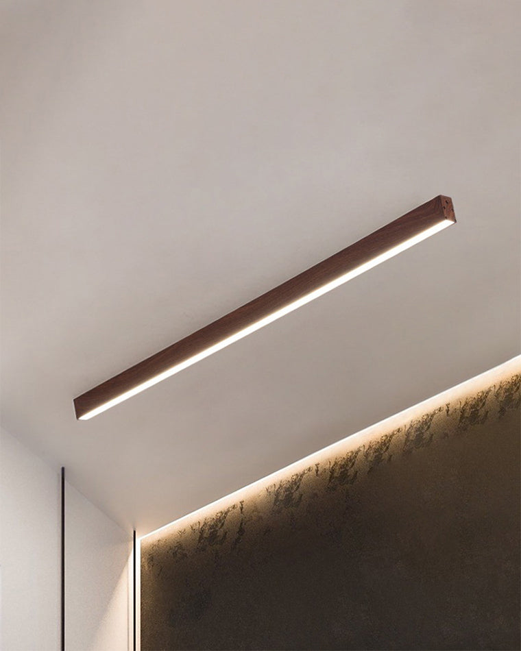 Plafonnier LED linéaire WOMO pour couloir, long et étroit, en métal - WM1003