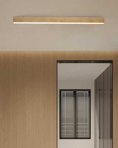 Plafonnier LED linéaire WOMO pour couloir, long et étroit, en métal - WM1003