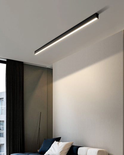 Plafonnier LED linéaire WOMO pour couloir, long et étroit, en métal - WM1003