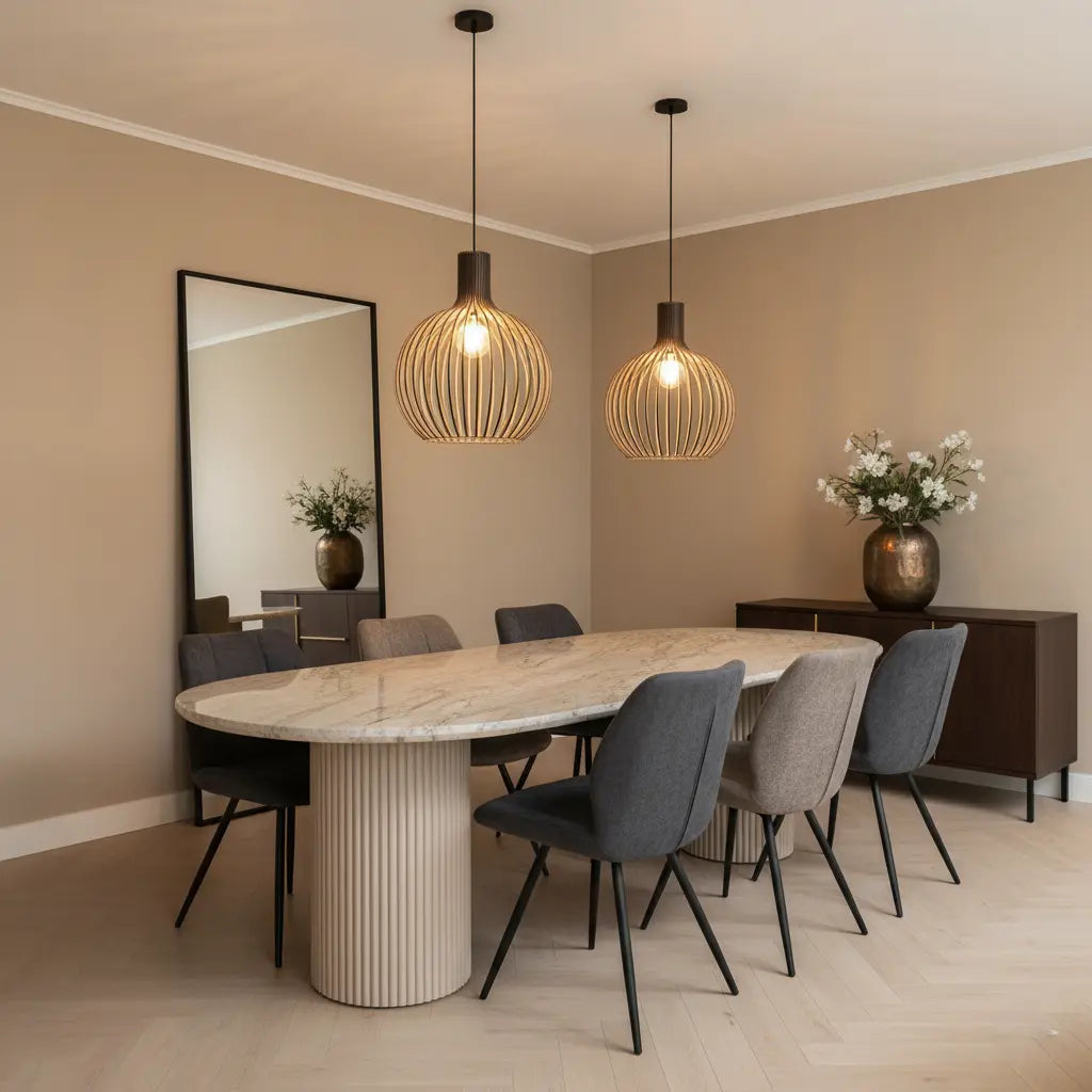 Suspension en bois, Ø35cm Ø45cm Ø55cm | Lignum