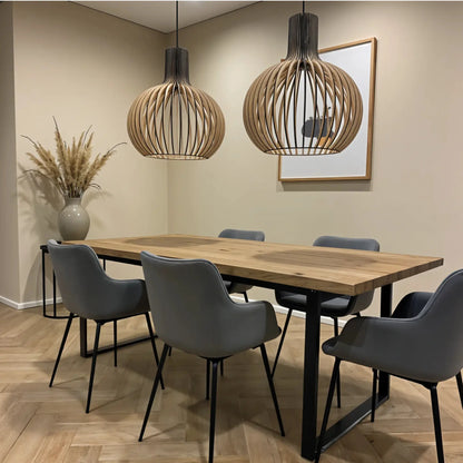 Suspension en bois, Ø35cm Ø45cm Ø55cm | Lignum