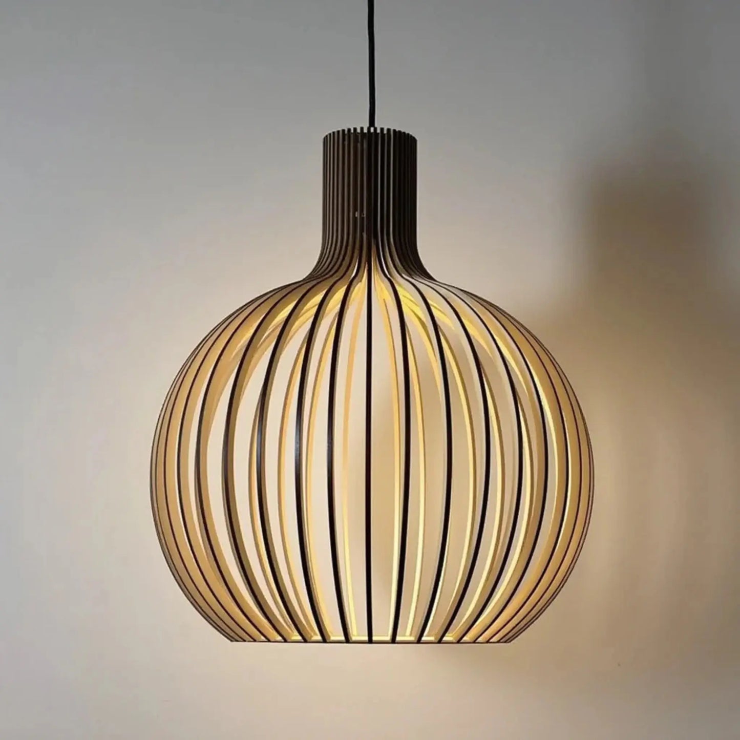Suspension en bois, Ø35cm Ø45cm Ø55cm | Lignum