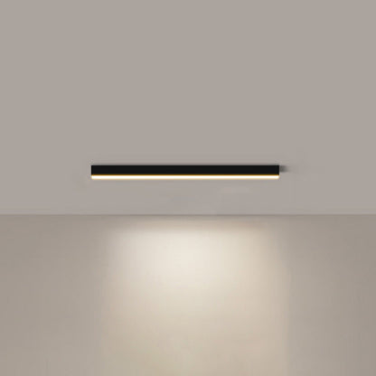 Plafonnier LED linéaire WOMO pour couloir, long et étroit, en métal - WM1003