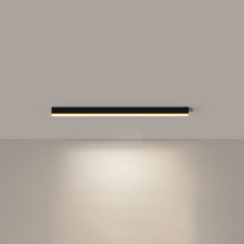 Plafonnier LED linéaire WOMO pour couloir, long et étroit, en métal - WM1003