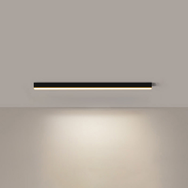 Plafonnier LED linéaire WOMO pour couloir, long et étroit, en métal - WM1003