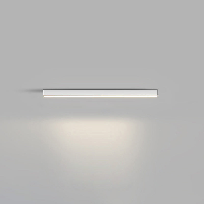 Plafonnier LED linéaire WOMO pour couloir, long et étroit, en métal - WM1003