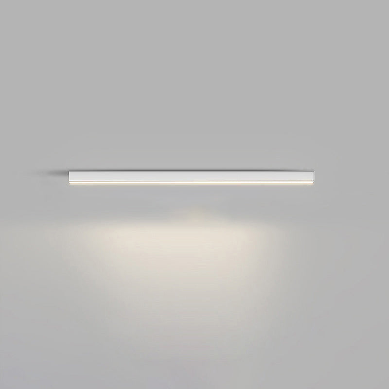 Plafonnier LED linéaire WOMO pour couloir, long et étroit, en métal - WM1003