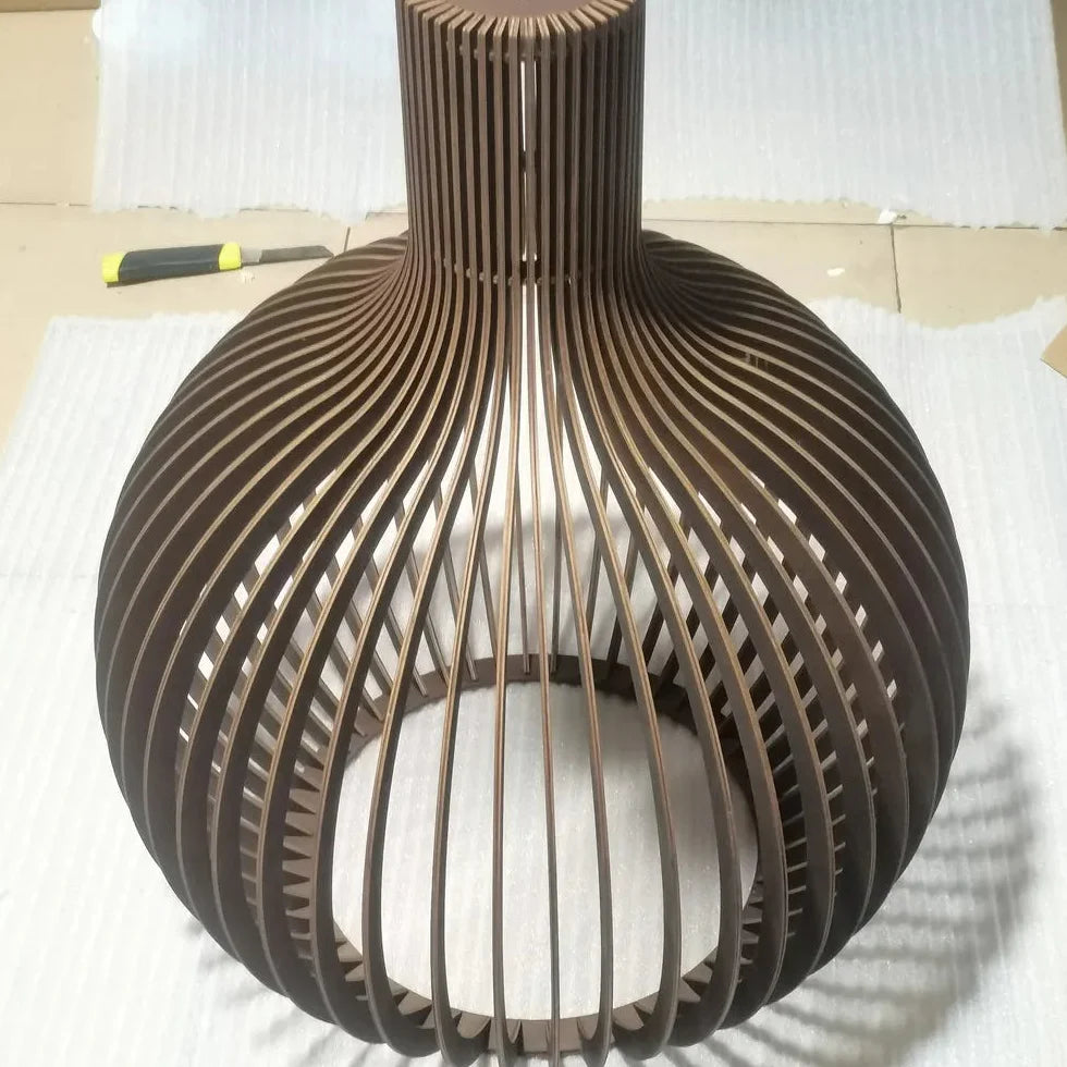 Suspension en bois, Ø35cm Ø45cm Ø55cm | Lignum
