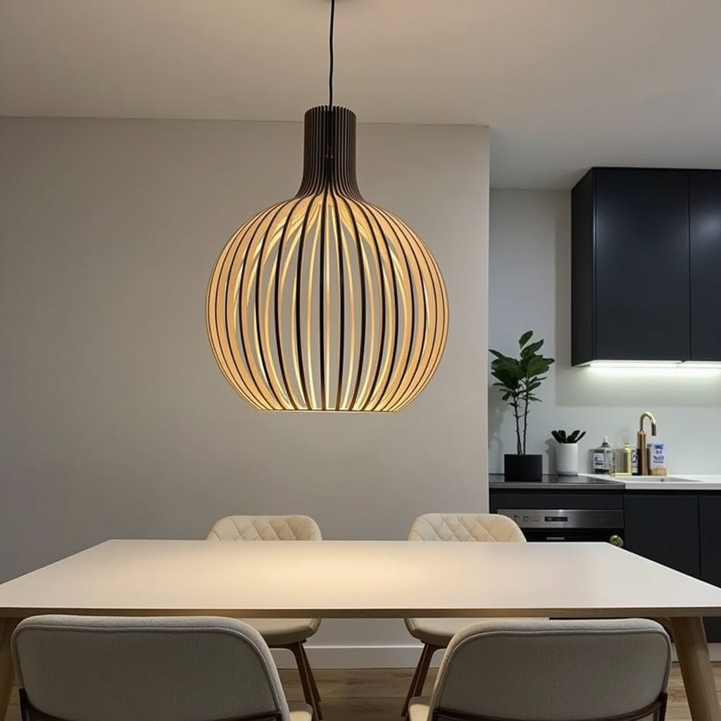 Suspension en bois, Ø35cm Ø45cm Ø55cm | Lignum
